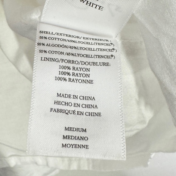 Rails Ivy Dress White Mini Long Sleeve - Picture 9 of 13